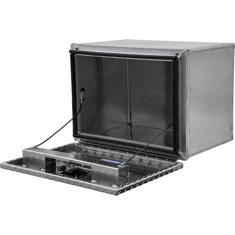 Load image into Gallery viewer, 18x18x24 Pro Series Smooth Aluminum Underbody Truck Box with Diamond Tread Door
