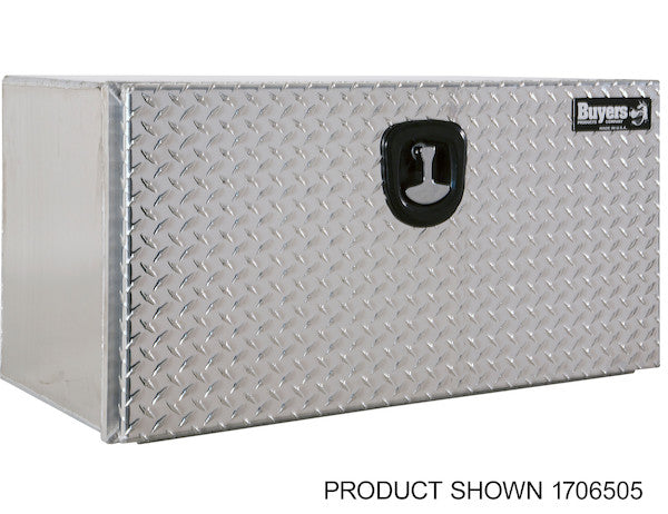 Load image into Gallery viewer, 18x18x30 Pro Series Smooth Aluminum Underbody Truck Box with Diamond Tread Door
