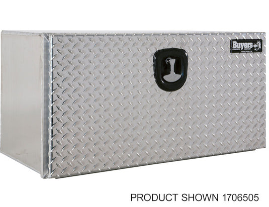 18x18x48 Pro Series Smooth Aluminum Underbody Truck Box with Diamond Tread Door
