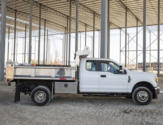 18x18x48 Pro Series Smooth Aluminum Underbody Truck Box with Diamond Tread Door