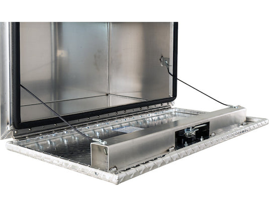 18x18x60 Pro Series Smooth Aluminum Underbody Truck Box with Diamond Tread Door