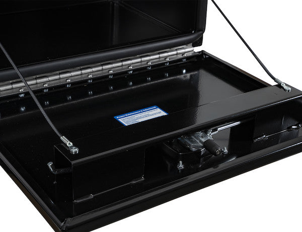 Load image into Gallery viewer, PRO SERIES BLACK SMOOTH ALUMINUM UNDERBODY TRUCK TOOL BOX SERIES
