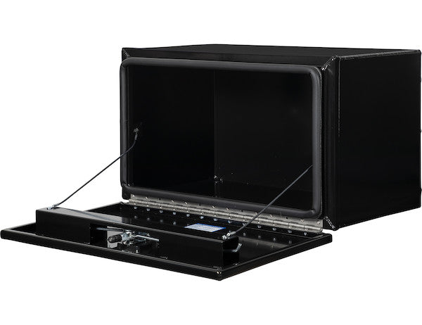 Load image into Gallery viewer, 18x18x30 Inch Black Pro Series Smooth Aluminum Underbody Truck Box
