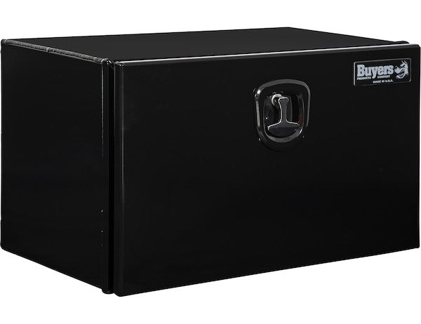 Load image into Gallery viewer, 18x18x30 Inch Black Pro Series Smooth Aluminum Underbody Truck Box
