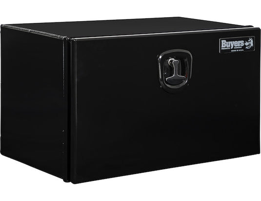 18x18x30 Inch Black Pro Series Smooth Aluminum Underbody Truck Box
