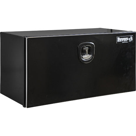 Load image into Gallery viewer, PRO SERIES BLACK SMOOTH ALUMINUM UNDERBODY TRUCK TOOL BOX SERIES
