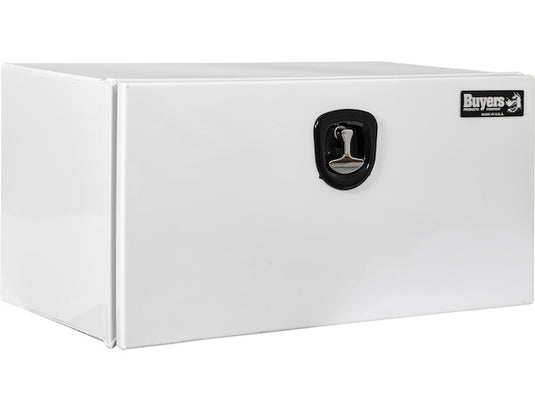 PRO SERIES WHITE SMOOTH ALUMINUM UNDERBODY TRUCK TOOL BOX SERIES