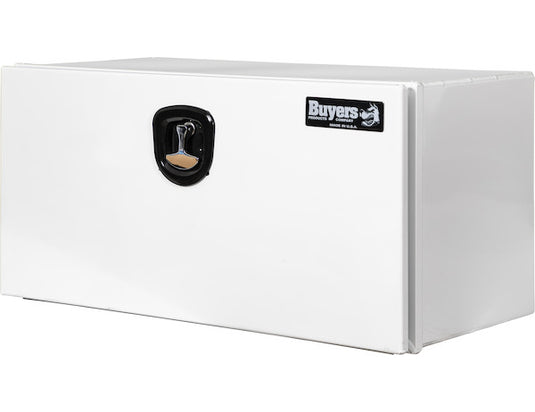 PRO SERIES WHITE SMOOTH ALUMINUM UNDERBODY TRUCK TOOL BOX SERIES
