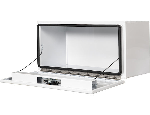 Load image into Gallery viewer, PRO SERIES WHITE SMOOTH ALUMINUM UNDERBODY TRUCK TOOL BOX SERIES
