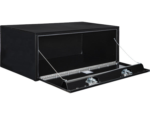 Load image into Gallery viewer, 18x24x48 Inch Black Steel Underbody Truck Box
