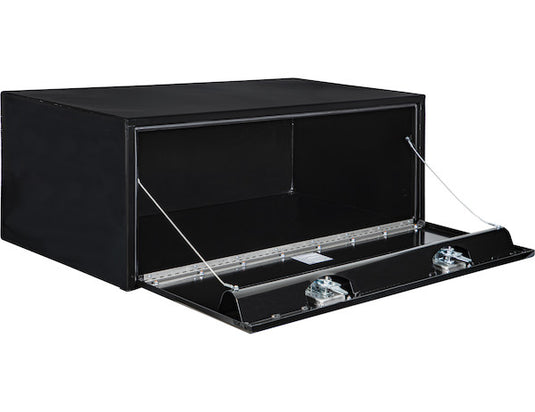 18x24x48 Inch Black Steel Underbody Truck Box
