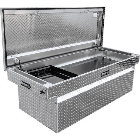 Load image into Gallery viewer, 23x27x71 Inch Diamond Tread Aluminum Crossover Truck Box
