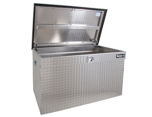24(H) x 24(D) x 49(W) Inch Diamond Tread Aluminum All-Purpose Jumbo Chest