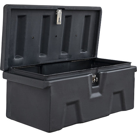 22.5x19.5/18.75x51/47 Inch Black Poly Multipurpose Chest