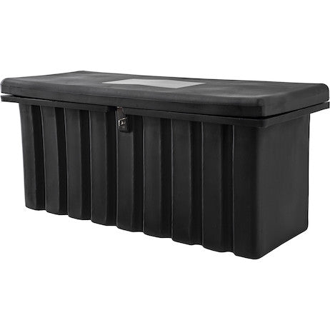Load image into Gallery viewer, 22.5x19.5/18.75x51/47 Inch Black Poly Multipurpose Chest
