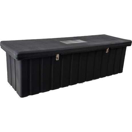 Load image into Gallery viewer, 23Hx25Dx77W Inch Black Poly Multipurpose Chest
