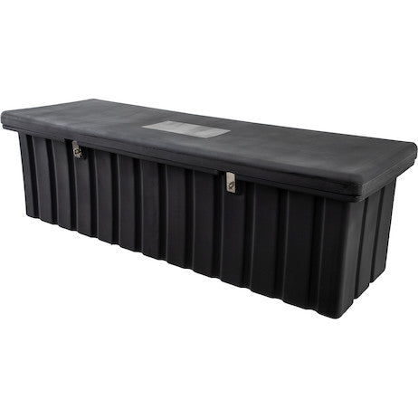 23Hx25Dx77W Inch Black Poly Multipurpose Chest