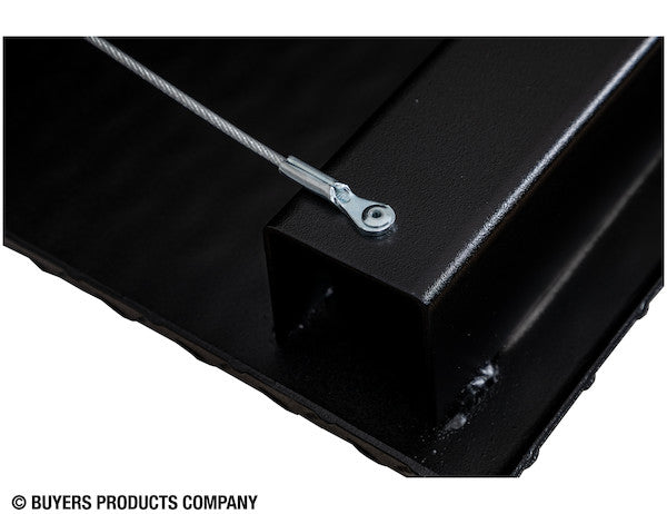 Load image into Gallery viewer, 18x18x60 Inch Textured Matte Black Diamond Tread Aluminum Underbody Truck Box
