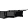 Gloss Black Diamond Tread Aluminum Topsider Truck Tool Box Series With Flip-Up Doors - 1721351 - Buyers Products