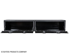 GLOSS BLACK DIAMOND TREAD ALUMINUM TOPSIDER TRUCK TOOL BOX SERIES