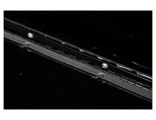 Load image into Gallery viewer, 18x16x72 Inch Gloss Black Diamond Tread Aluminum Topsider Truck Box
