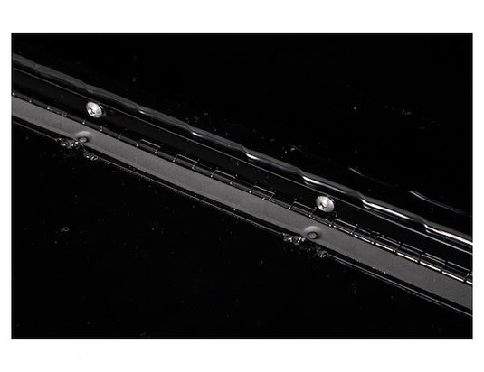 16x13x88 Inch Gloss Black Diamond Tread Aluminum Topsider Truck Box