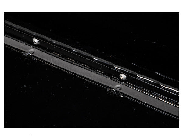 Load image into Gallery viewer, 18x16x72 Inch Gloss Black Diamond Tread Aluminum Topsider Truck Box
