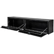 Texture Matte Black Diamond Tread Aluminum Topsider Truck Tool Box - 1722563 - Buyers Products