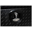 Texture Matte Black Diamond Tread Aluminum Topsider Truck Tool Box