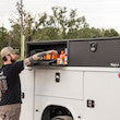 Texture Matte Black Diamond Tread Aluminum Topsider Truck Tool Box