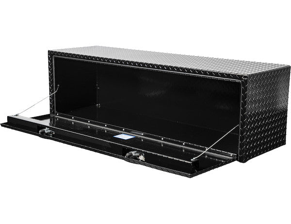 Load image into Gallery viewer, GLOSS BLACK DIAMOND TREAD ALUMINUM UNDERBODY TRUCK TOOL BOX SERIES
