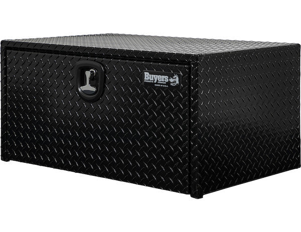 Load image into Gallery viewer, 18x24x36 Inch Black Diamond Tread Aluminum Underbody Truck Box
