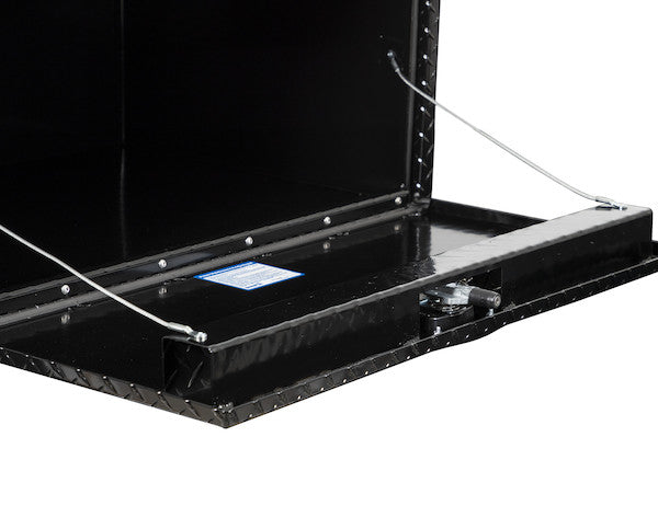 Load image into Gallery viewer, GLOSS BLACK DIAMOND TREAD ALUMINUM UNDERBODY TRUCK TOOL BOX SERIES
