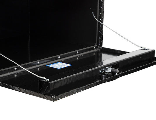 GLOSS BLACK DIAMOND TREAD ALUMINUM UNDERBODY TRUCK TOOL BOX SERIES