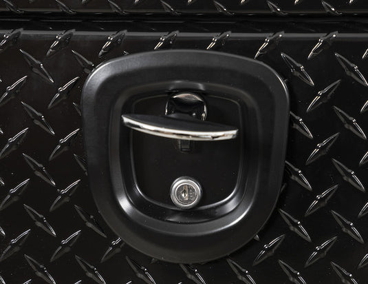 GLOSS BLACK DIAMOND TREAD ALUMINUM UNDERBODY TRUCK TOOL BOX SERIES
