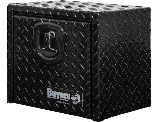 Load image into Gallery viewer, 14x12x16 Inch Black Diamond Tread Aluminum Underbody Truck Box

