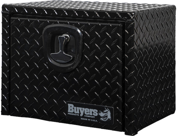 Load image into Gallery viewer, 14x12x18 Inch Black Diamond Tread Aluminum Underbody Truck Box
