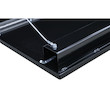 BLACK STEEL UNDERBODY TRUCK TOOL BOX WITH 3-POINT LATCH SERIES