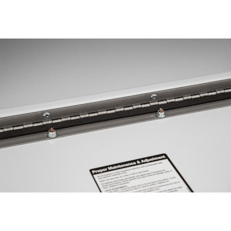 18x18x24 Inch White Steel Underbody Truck Box With 3-Point Latch