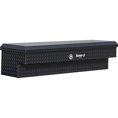 Load image into Gallery viewer, 13X16X70 Inch Textured Matte Black Diamond Tread Aluminum Lo-Sider Truck Tool Box
