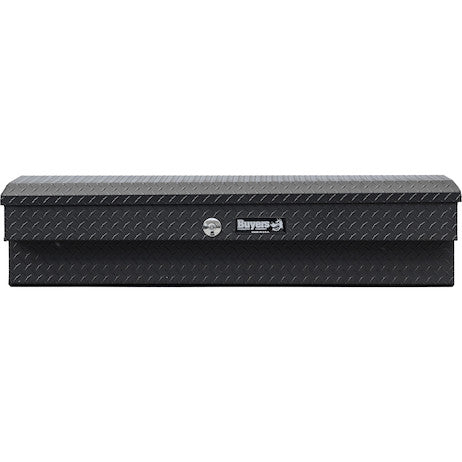 Load image into Gallery viewer, 13X16X56 Inch Textured Matte Black Diamond Tread Aluminum Lo-Sider Truck Tool Box
