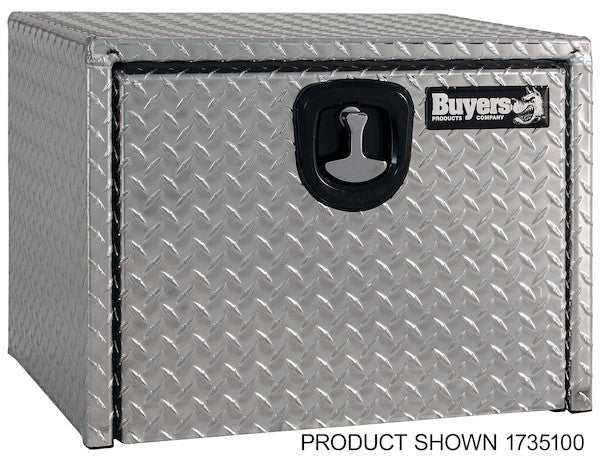 Load image into Gallery viewer, 24x24x30 Inch Diamond Tread Aluminum Underbody Truck Box with 3-Pt. Latch
