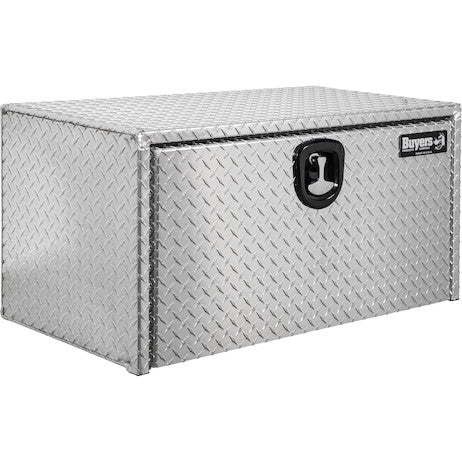 Load image into Gallery viewer, 24x24x36 Inch Diamond Tread Aluminum Underbody Truck Box with 3-Pt. Latch
