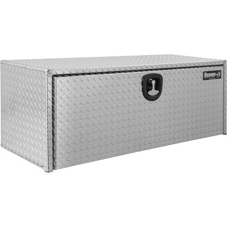 18x18x48 Inch Diamond Tread Aluminum Underbody Truck Box with 3-Pt. Latch