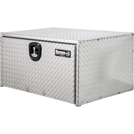 18x24x36 Inch Diamond Tread Aluminum Underbody Truck Box with 3-Pt. Latch