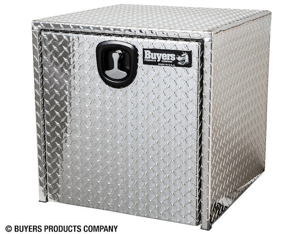 Load image into Gallery viewer, 24x24x30 Inch Diamond Tread Aluminum Underbody Truck Box with 3-Pt. Latch
