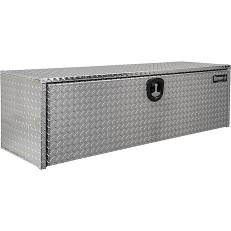 Load image into Gallery viewer, 24x24x48 Inch Diamond Tread Aluminum Underbody Truck Box with 3-Pt. Latch
