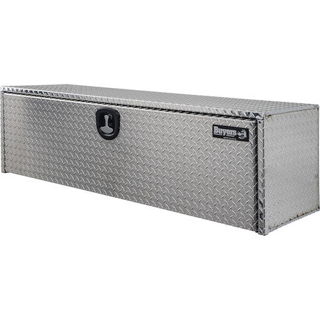 24x24x48 Inch Diamond Tread Aluminum Underbody Truck Box with 3-Pt. Latch