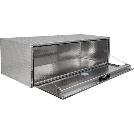 Load image into Gallery viewer, 24x24x48 Inch Diamond Tread Aluminum Underbody Truck Box with 3-Pt. Latch
