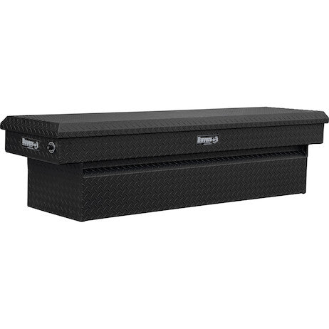 Load image into Gallery viewer, 18x20x71 Inch Textured Matte Black Diamond Tread Aluminum Crossover Truck Tool Box
